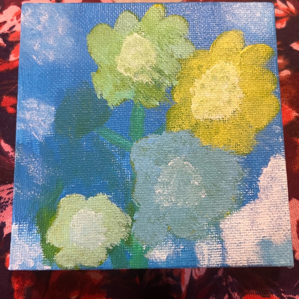 Acrylic painting on canvas